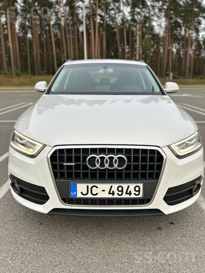 Audi Q3 2.0i Quattro. 155Kw/210Hp.
Automašīna ļoti labā tehniskā stāvoklī.