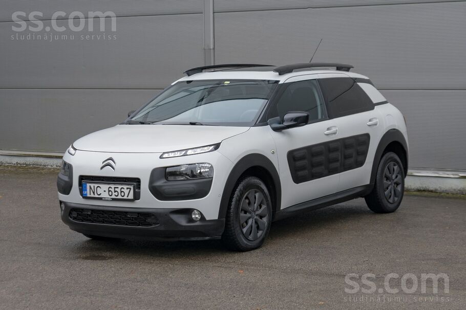 Citroen C4 Cactus 1.6 dīzelis, Mehānika.
Citroën C4 Cactus ir kompakts u