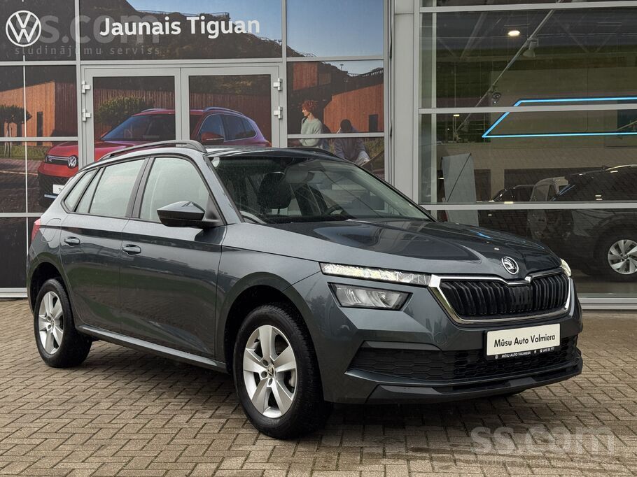 Škoda Kamiq 1.0l benzīns 70kW (93 zs) Manuālā pārnesumkārba.
Pērkot auto