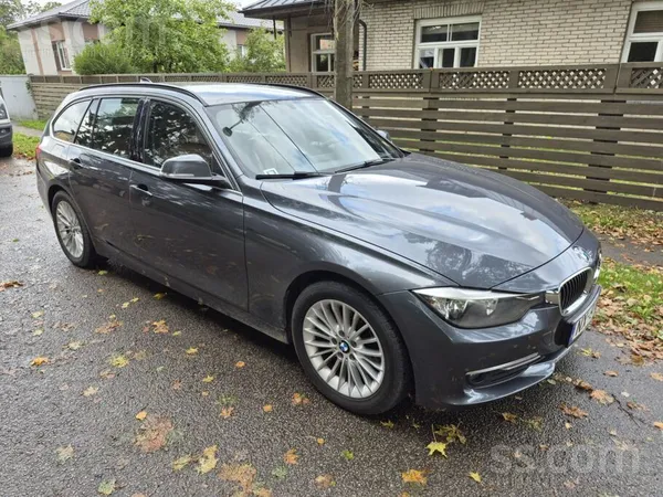 BMW F31 2, 0 dīzelis. Oriģināls nobraukums, redzams no
