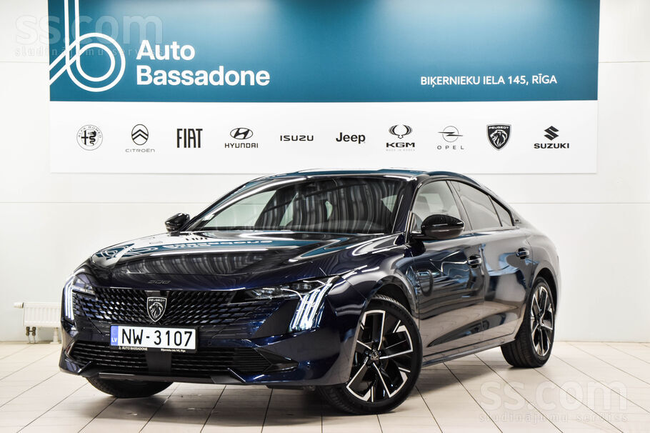 Peugeot 508 GT, 1.5 Bluehdi 130 ZS (96 kW) dzinējs, astoņpakāpju pārnesumkār