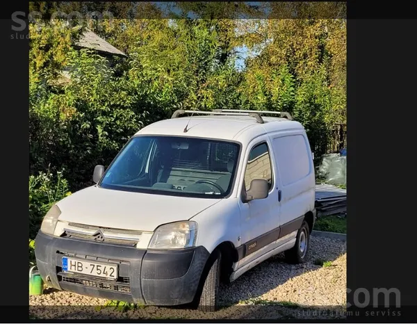 Citroen Pārdot kravas Berlingo, Auto gatavots tehniskai ap