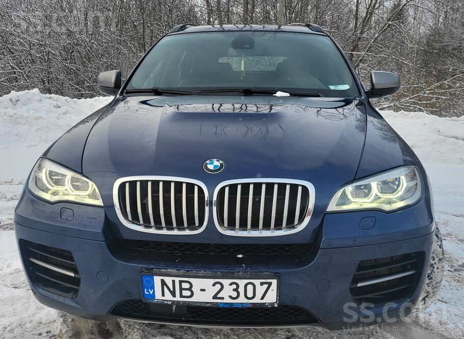 BMW BMW X6 M50D Restailing M-Sport Package 3.0 Dīzelis