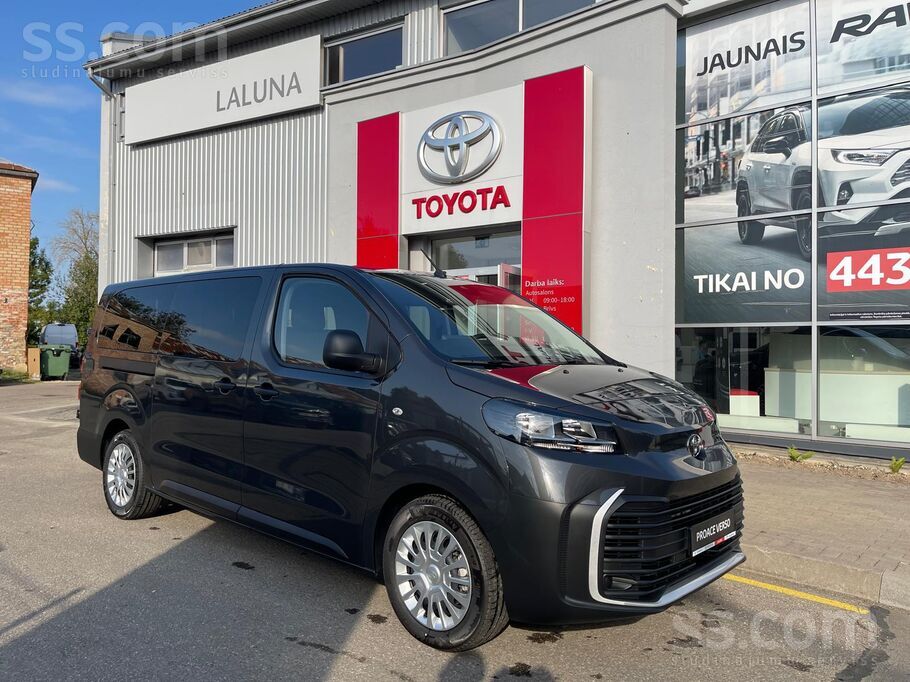 Jauns auto - Proace Verso Long Double side door 2.2 D-4D (180 hp) A/t Shuttl