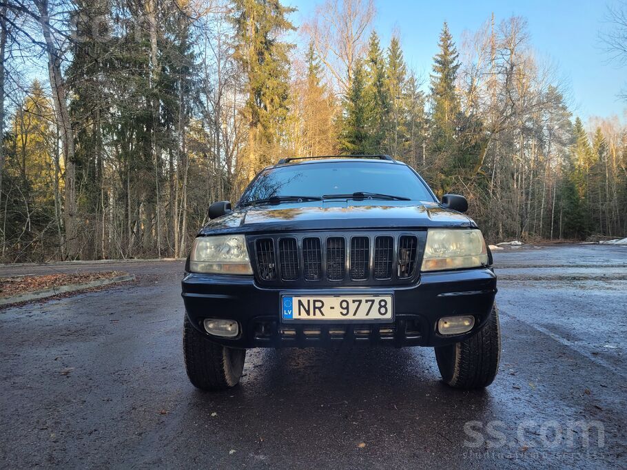 Pārdodu Jeep Grand Cherokee 2001. gada 4.7 V8 benzīns/gāze 164kw quadra-driv