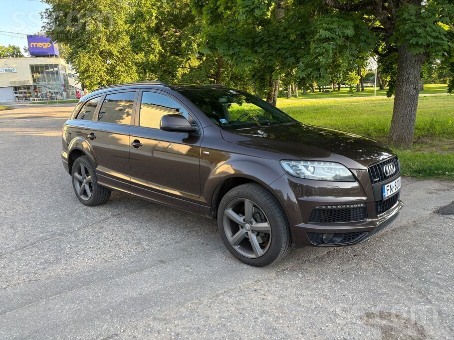 Audi Pārdodu Audi Q7, 3.0D Quattro S-Line 2012. gada ļo