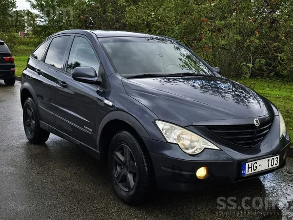 Ssangyong Actyon 2.0D Automāts 4x2 4x4 4x4Low. Labs apvidus 