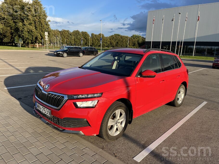 Skoda Cenas kūst. Mazlietota Škoda Kamiq G-Tec (Cng) sar