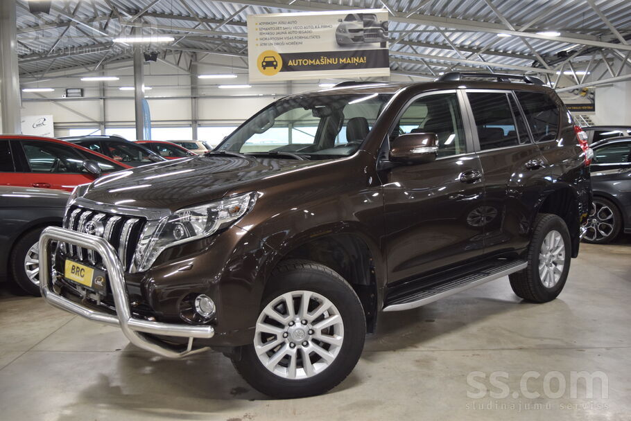 Toyota Land Cruiser. 2017. gada. 2.8l dīzelis, 130 Kw (177 Hp)
Par iespēj