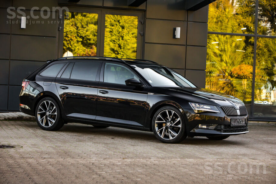 Skoda Sportline Škoda Superb 2, 0 dīzelis 140kw/190zs, a