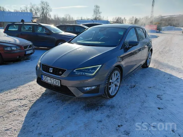Seat Leon FR, 2.0 Tdi, 135 KW , Latvijā nav lietota, teicamā vizuālā un tehn
