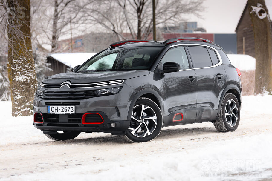 Citroen C5 Aircross 2, 0 diesel 130kw automatiska karba, 2019 gada
Tikko no