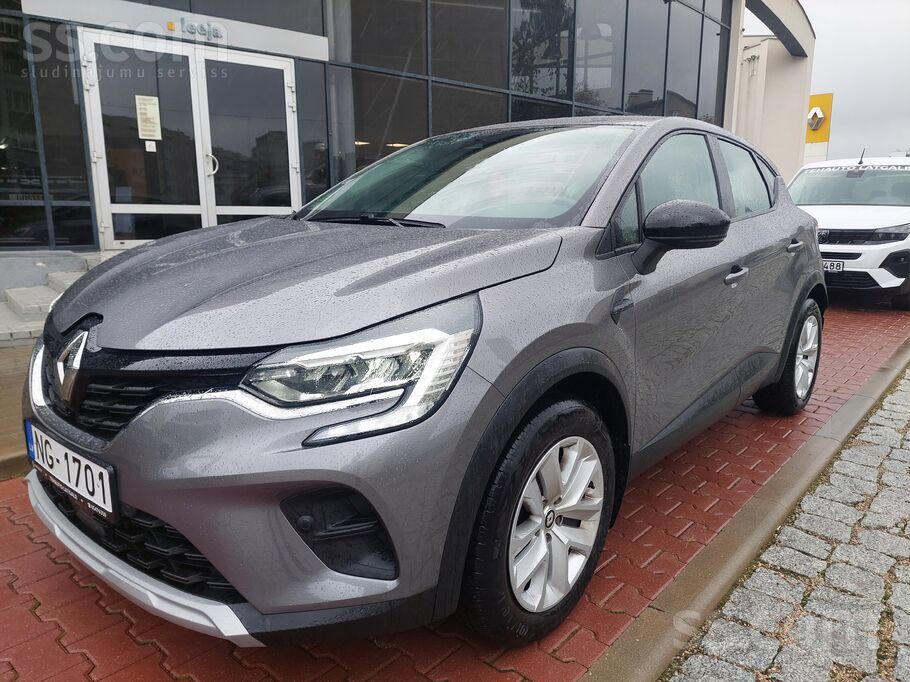 Renault Captur Eco-G 100zs, Lpg, 6Mt, 2Wd, komplektācija Techno.
Rūpniecis