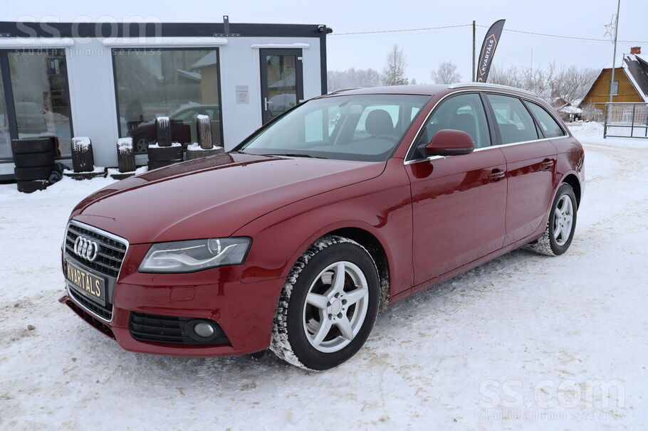 Audi Tikko no Vācijas. A4B8. 2.0 dīzelis 105kw. Manuāli