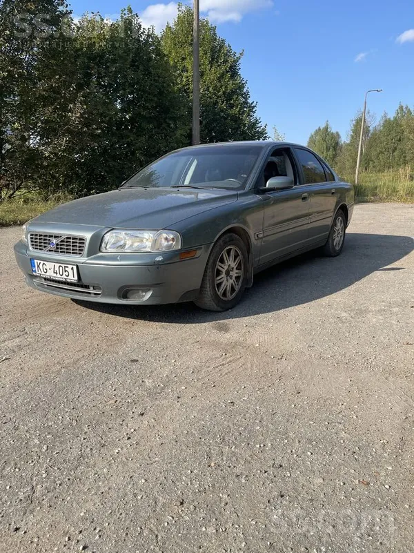 Pārdodu 2004.gada volvo s80. , tehniskā apskate ir līdz 2026.06, vizuāli pa
