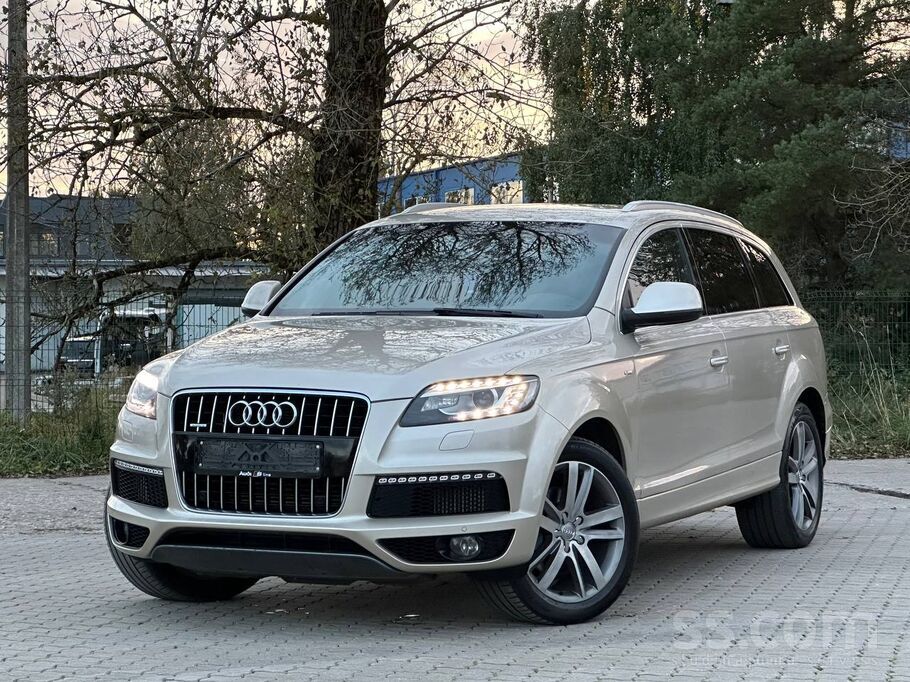Audi Q7 3.0d 180kw S-Line Plus Laba komplektacija. Auto ļoti laba stavokli.