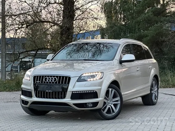 Audi Audi Q7 3.0d 180kw S-Line Plus Laba komplektacija.