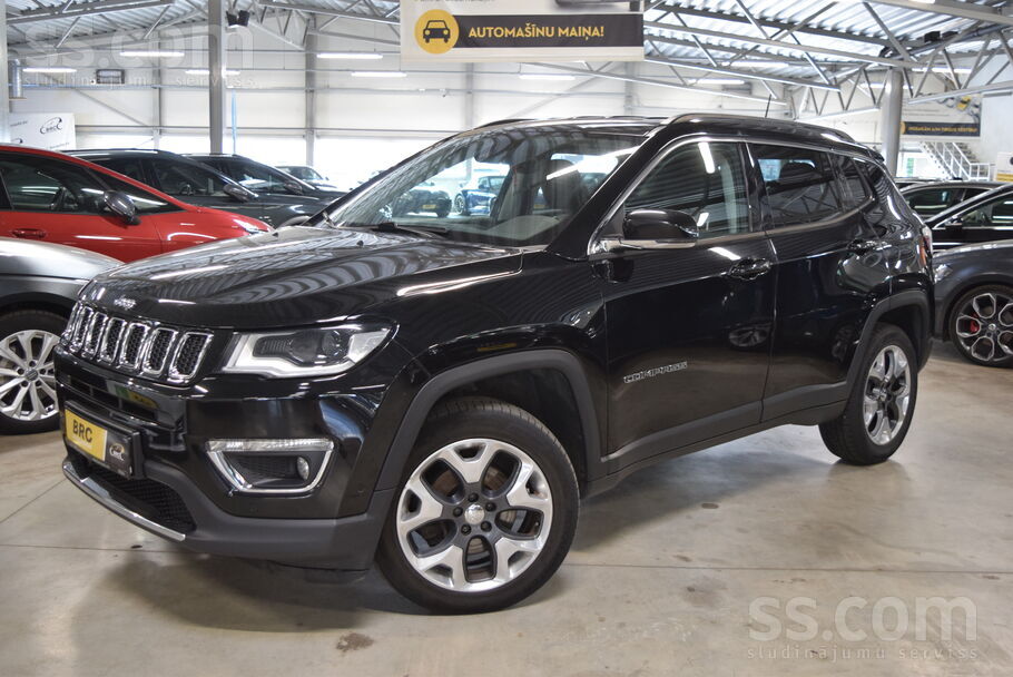 Jeep Compass Limited 4X4. 2018. gada. 2.0l dīzelis, 125 Kw (170 Hp)
Lai u