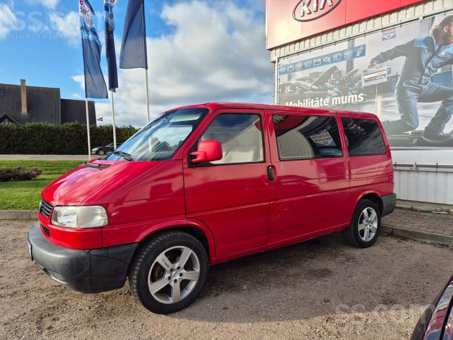 Pārdod VW Caravella T4 ar ekonomisko un uzticamo 1.9d dzinēju. Viss darba kā