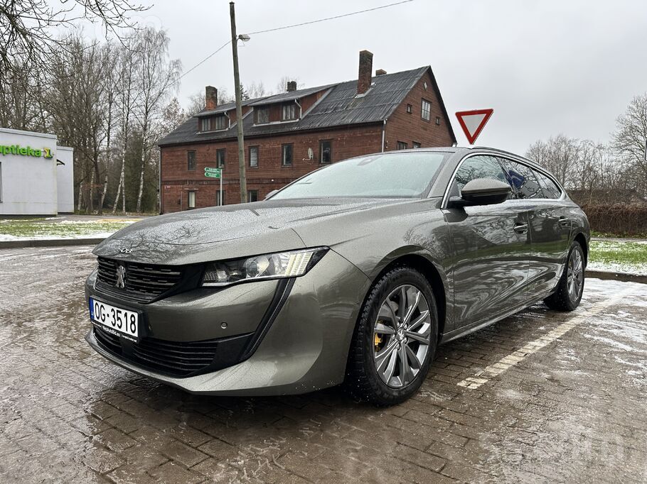 Peugeot 508, Allure , 1.5 diesel, 96kw, automats, pelēka metālika ar zaļo to