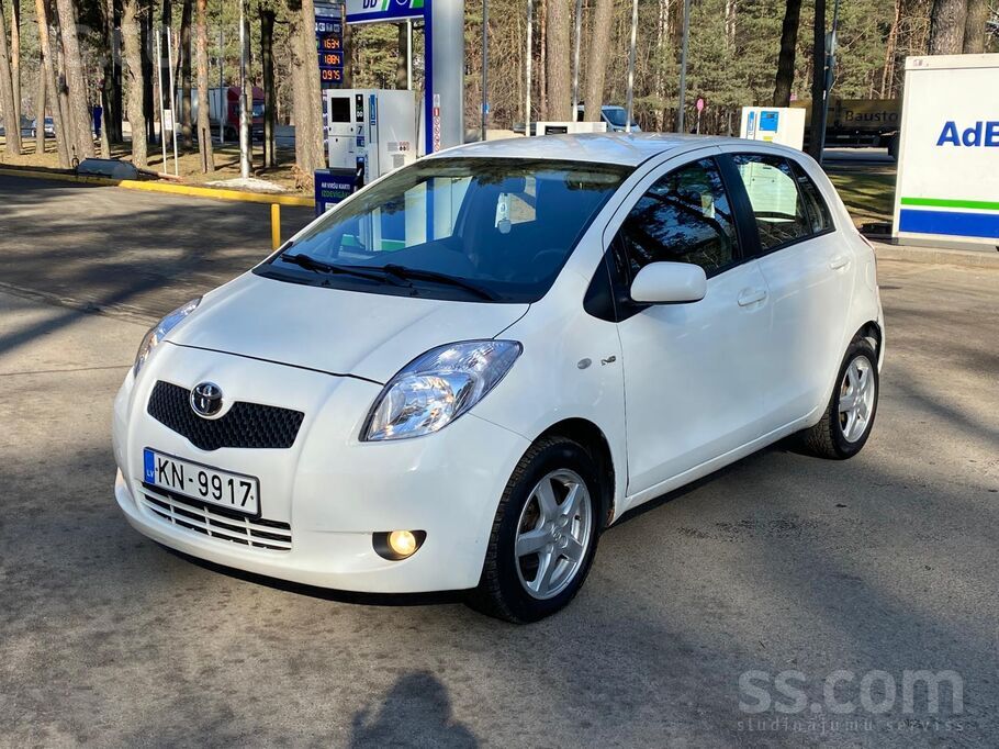 Toyota Toyota yaris d4d, jauna ta, ekonomisks 1.4 dīzelis