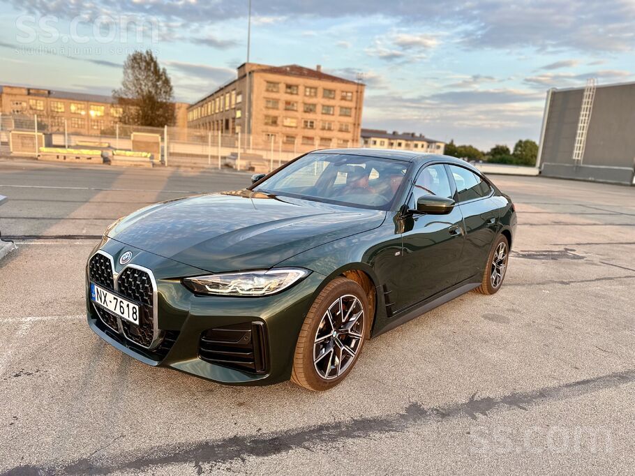 Pārdošanā BMW 
4. sērijas Gran Coupé MX Drive

Virsbūves krāsa – San Remo
