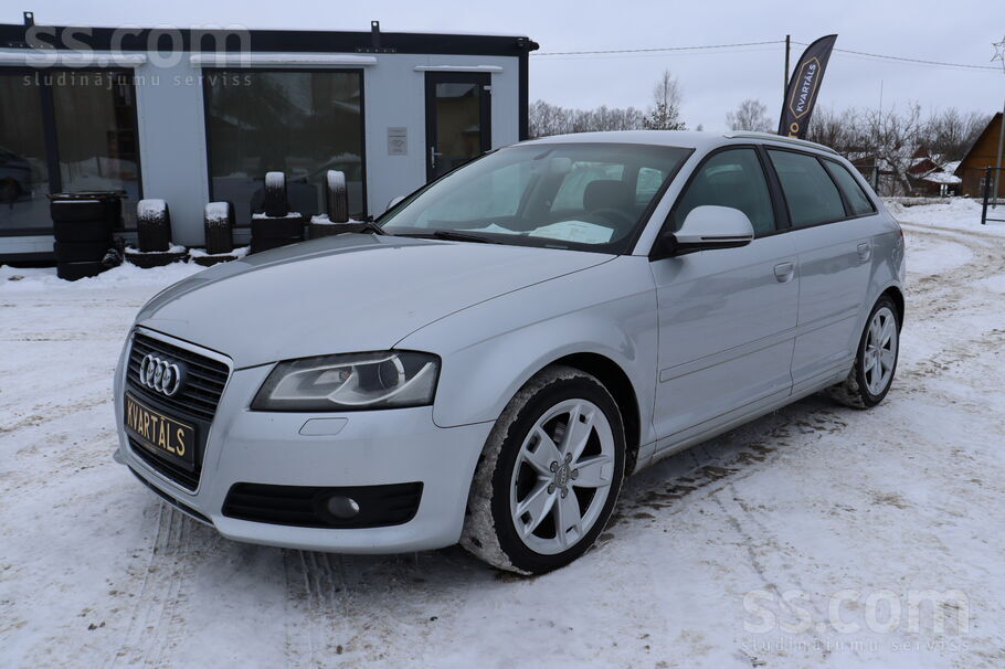 Audi Tikko no Vācijas. A3. 2.0 benzīns 142kw. Automāts.