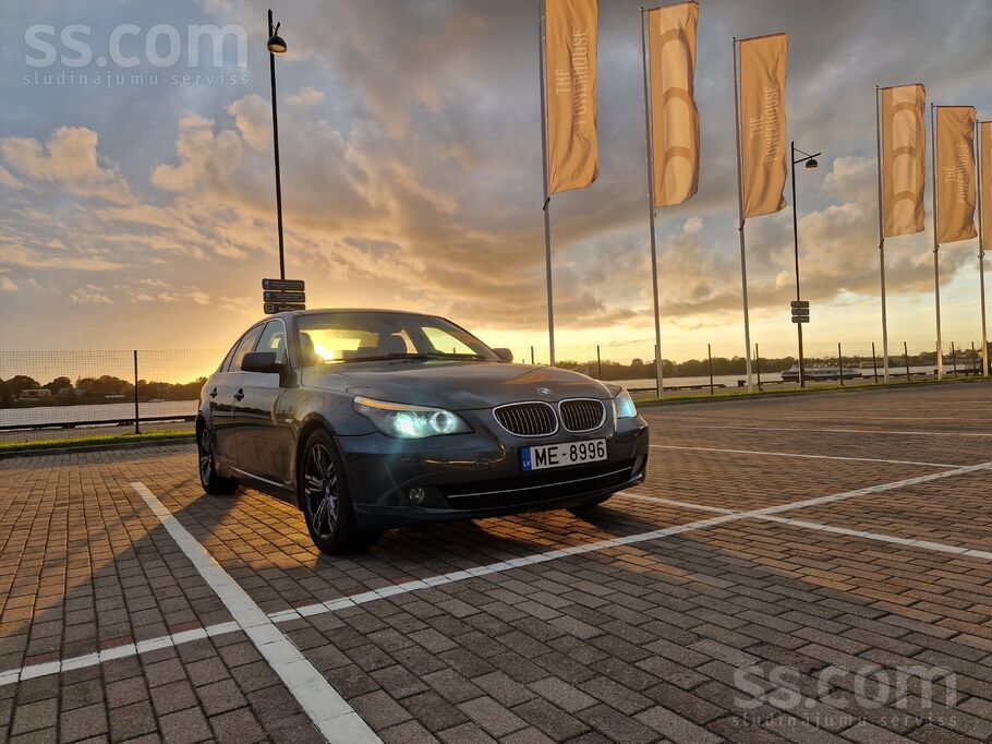 BMW Steidzami. Pārdodas BMW 525d (E60), 2008. gada. 