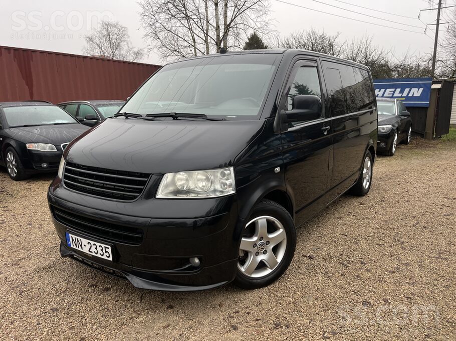 Volkswagen Multivan. 2.5 dīzelis 128kw. Manuālis. TA 09.2026.