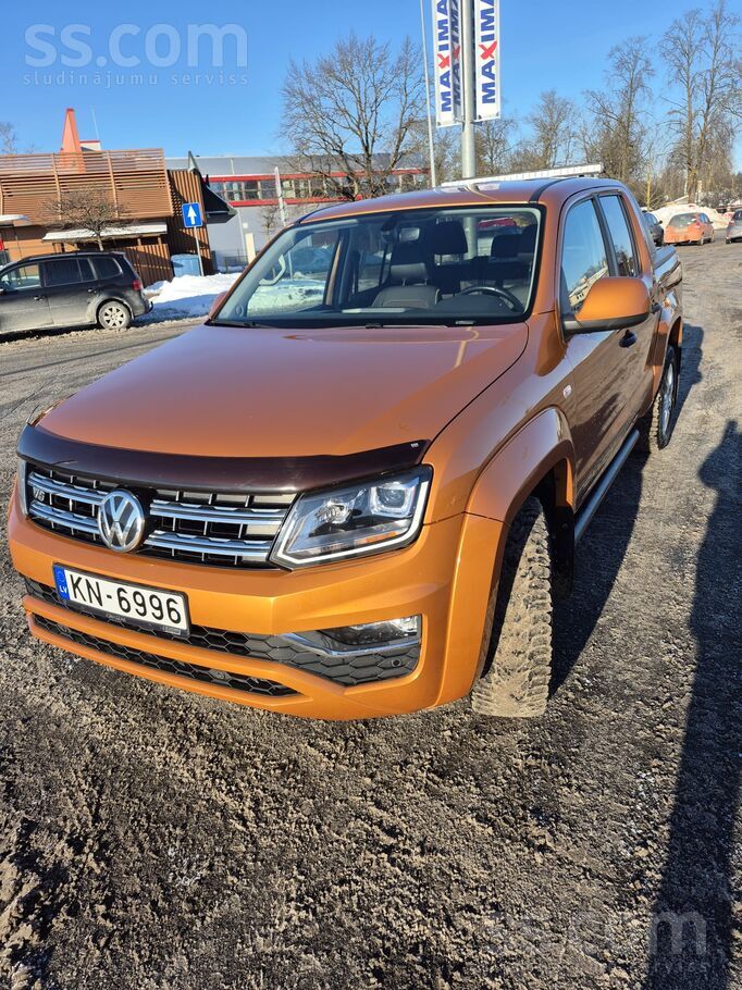 Volkswagen WV Amarok Canion pilns aprīkojums, pirmā reģistrāc