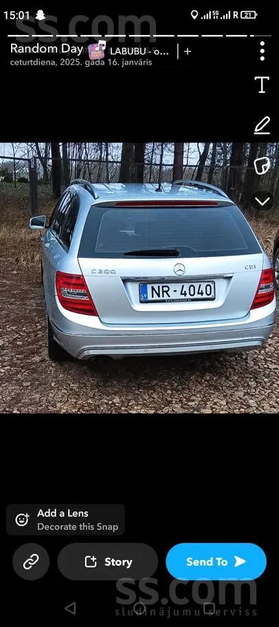 Mercedes Labs, ekonomisks un dinamisks auto. 
