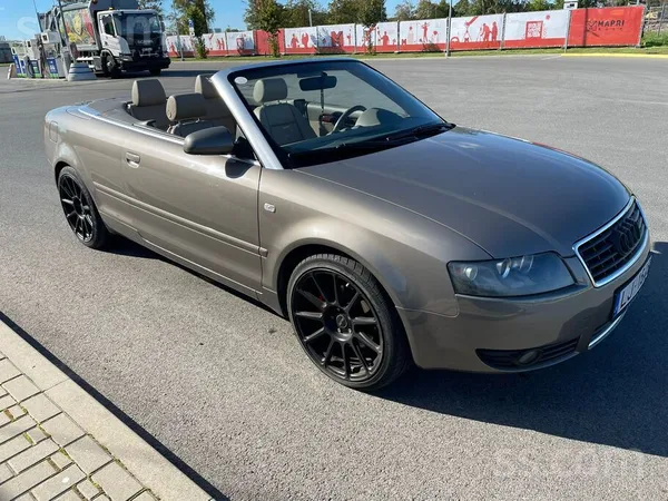 Audi Pārdod A4 Cabrio. 1.8T motors, labā stāvoklī, piln