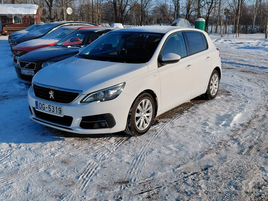 Peugeot 308, 1.5 D, 75 KW, 6 pārnesumi, Latvijā nav ekspluatēta, no Francija