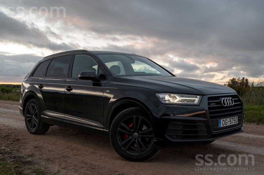 Audi Audi Q7 3.0Tdi, Full Black S-Line Edition, 200kW, 