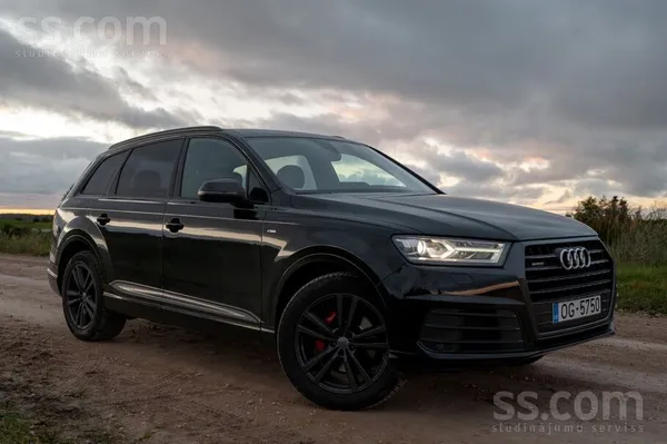 Audi Audi Q7 3.0Tdi, Full Black S-Line Edition, 200kW, 