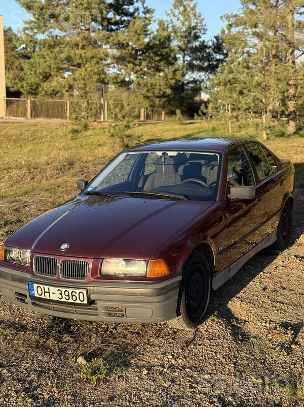 BMW Pārdod labi salgabātu auto - BMW e36 virsbūvē, 199