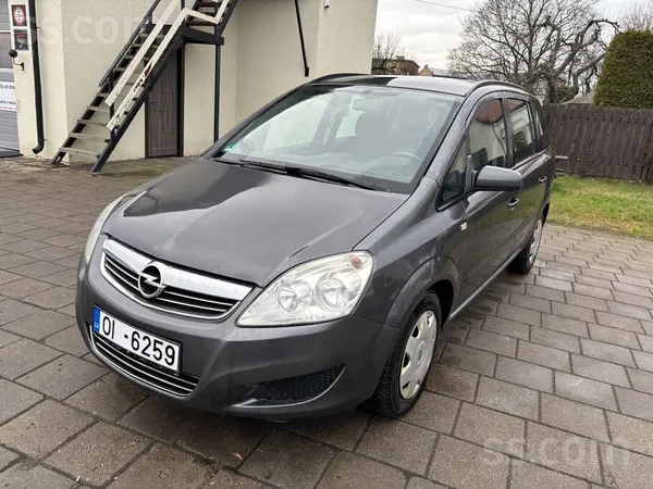 Opel No Vācijas -Bez nobraukuma pa Latviju. Opel Zafira