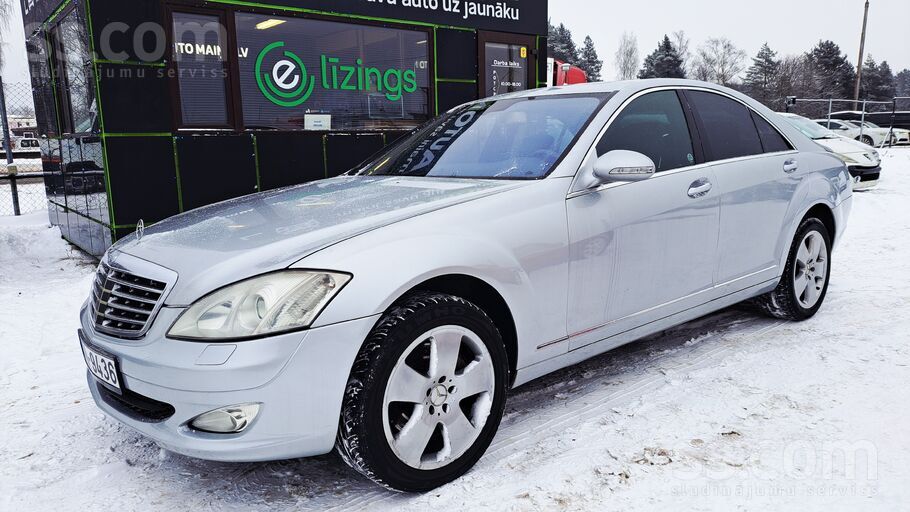 Mercedes Benz S320 3.0 dīzelis 155 kw

Pirmā reģistrācija 07.02.2007 gads