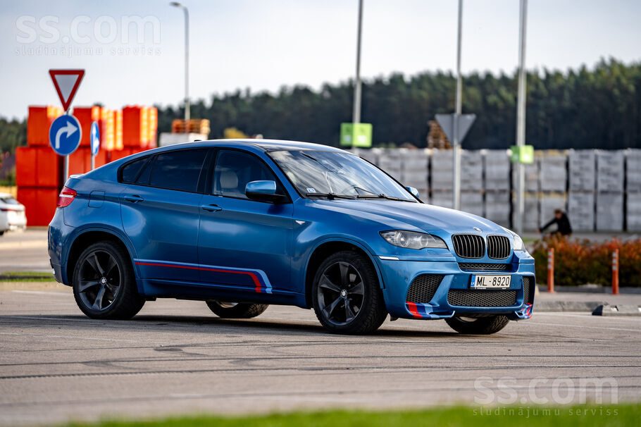 Pārdodu BMW X6, 35D twin turbo 210kw. Tikko izieta teh. apskate, nodoklis pa