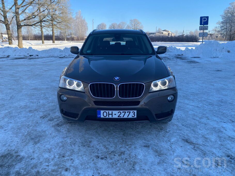 BMW No Francijas, reģistrēts Latvijā BMW X3 2.0 dīzeli