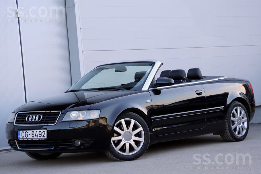 Audi Benzīns / Automāts / Audi A4 Cabrio 2.4i 2004g izl