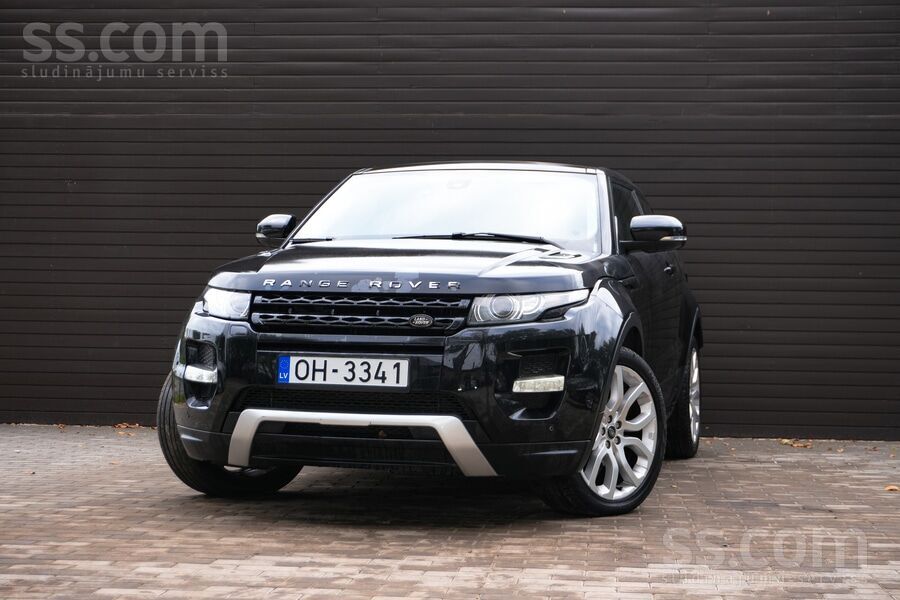 Range Rover Evoque 2012. gada modelis ar 2.2 litru dīzeļdzinēju un automātis