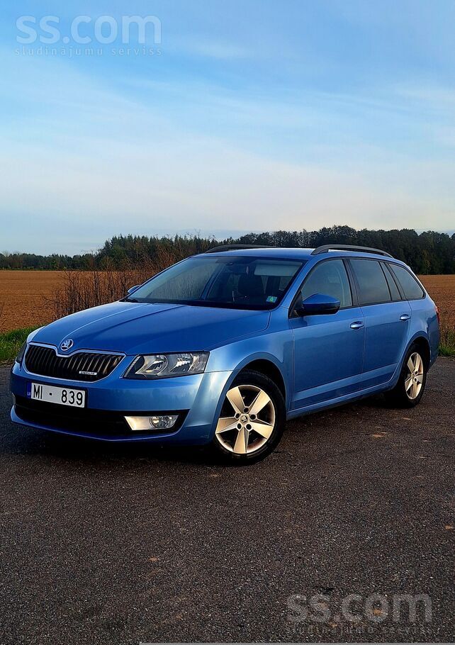 No Nīderlandes Škoda Octavia 3 Green Line , 1, 6tdi, 81kw, Ta līdz 08.2026,