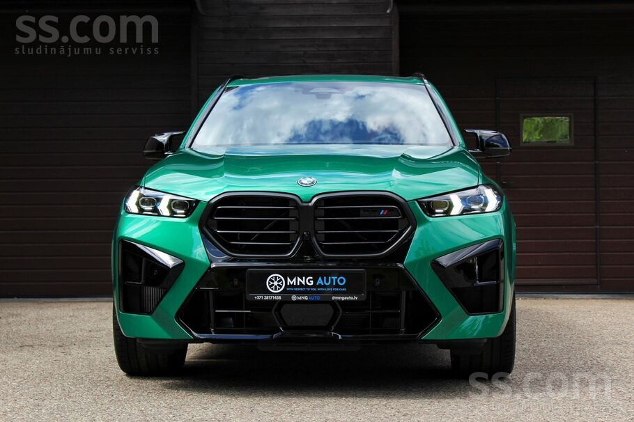 Pārdošana: BMW X5 M Competition, 460Kw/625Hp. 
Neaizmirstama krāsa – Isle o