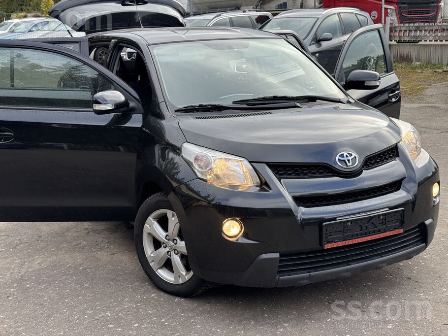 Toyota Urbancruizer 1.3i, Lux 2010, g mod 74 kw, 100 zs , pa mūsu ceļiem nav