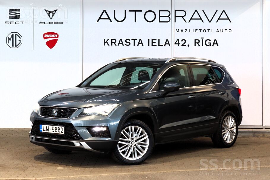 Piedāvājam Seat Ateca Xcellence 4Drive. 2.0Tdi dīzeļdzinējs. 110Kw/150Zs. Au