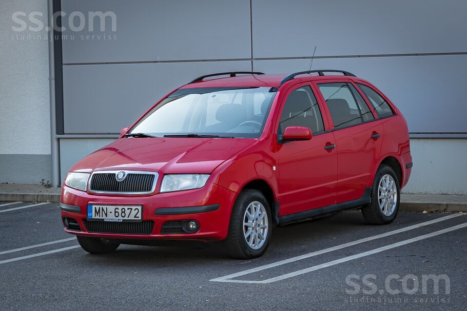 Skoda Skoda Fabia 1.9 dīzelis 74kw, Mehānika. 