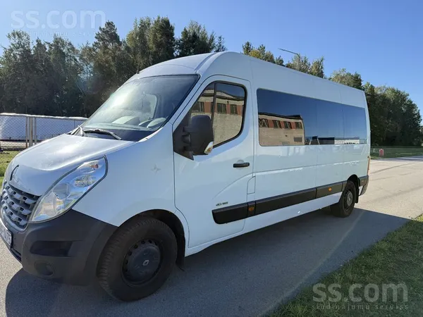 Renault Var uz nomaksu. Kopts pasazieru 9 sēdvietas, B kat