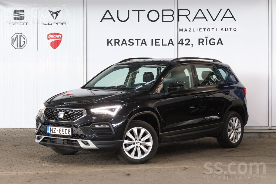 Piedāvājam Seat Ateca Style. 1.5 Tsi benzīna dzinējs. 110Kw/150Zs. Automātis