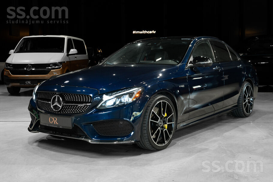 Pārdod Mercedes Benz Amg C43 4matic Biturbo sedan 270kw. Auto teicamā tehnis